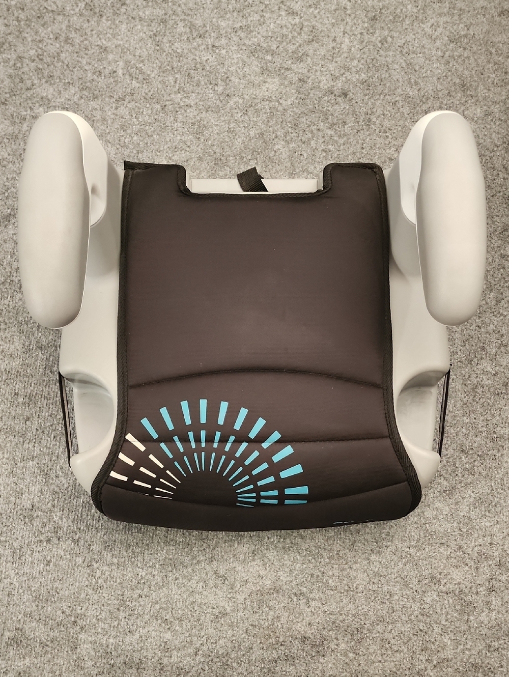 Kids Booster Seat - Black with Blue Accent